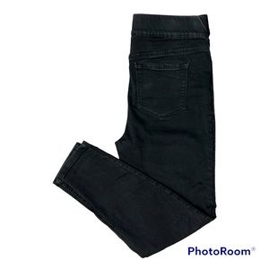 Rachel Roy Pull on High Waisted Skinny Jeans black size 12/31